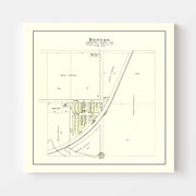 map of Denton