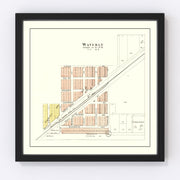 Waverly Vintage Map 1903