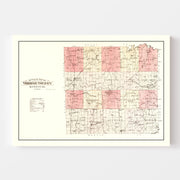 map of Vernon County