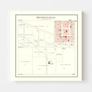 map of Montevallo