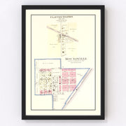 Moundville Vintage Map 1903