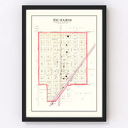 Richards Vintage Map 1903