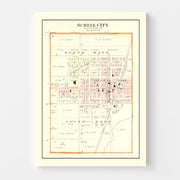 map of Schell City