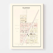 map of Harwood