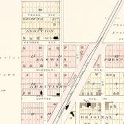 old Harwood map