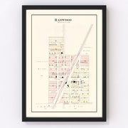 Harwood Vintage Map 1903
