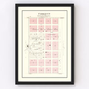 Fairhaven Vintage Map 1903
