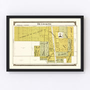 Plano Vintage Map 1903