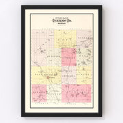 Ogemaw County Vintage Map 1903