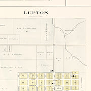 old South Branch map