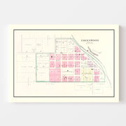 map of Greenwood