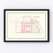 Greenwood Vintage Map 1904