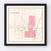 Walnut Grove Vintage Map 1904