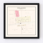 Strafford Vintage Map 1904