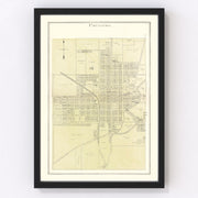 Paulding Vintage Map 1905