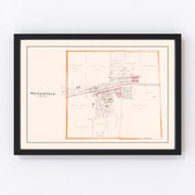 Wentzville Vintage Map 1905