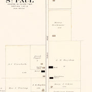 old Saint Paul map