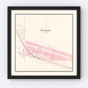 Gilmore Vintage Map 1905