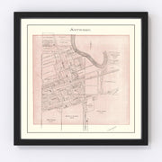 Ida County Vintage Map 1906