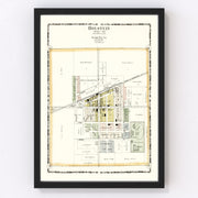 Holstein Vintage Map 1906