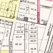 old Wautoma map