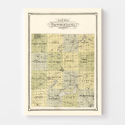 map of Walworth Coun