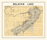 Delavan Lake history