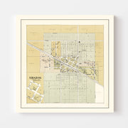 map of Sharon