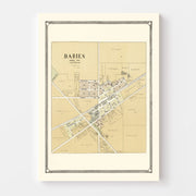 map of Darien