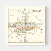 map of Bradford