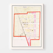 map of Prague