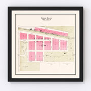Morse Bluff Vintage Map 1907