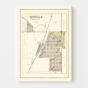 map of Manilla