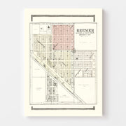 map of Beemer