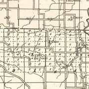 old Cedar County map