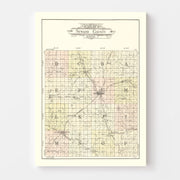 map of Seward County