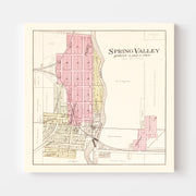 map of Spring Valley