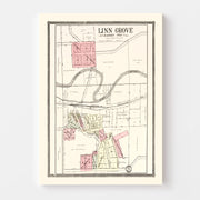 map of Linn Grove