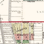 old Racine map