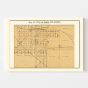 map of Hope