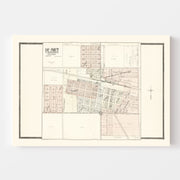 map of De Smet