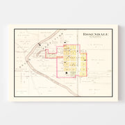 map of Rosendale