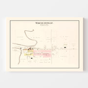 map of Whitesville