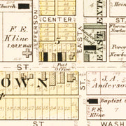 old Cosby map