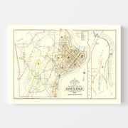 map of Holyoke