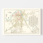 map of Chicopee Fall