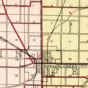 old Wood County map