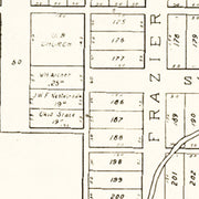 old Bairdstown map