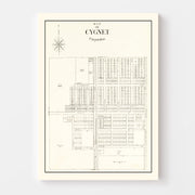 map of Cygnet