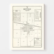 map of Hoytville